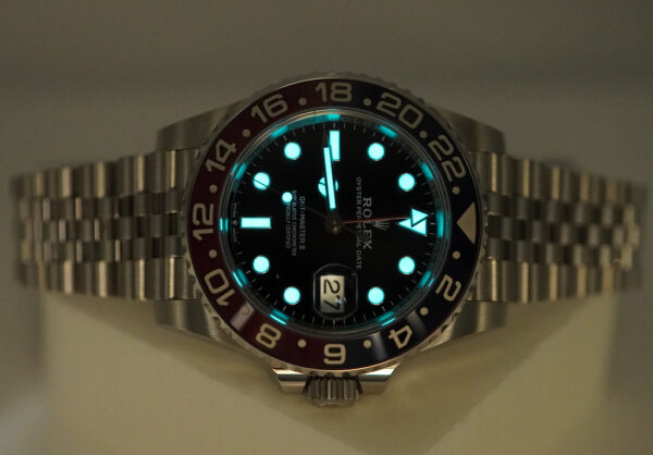 Rolex 126710BLRO PEPSI GMT MASTER II RED BLUE BEZEL JUBILEE 2020 FULL SET - Image 11