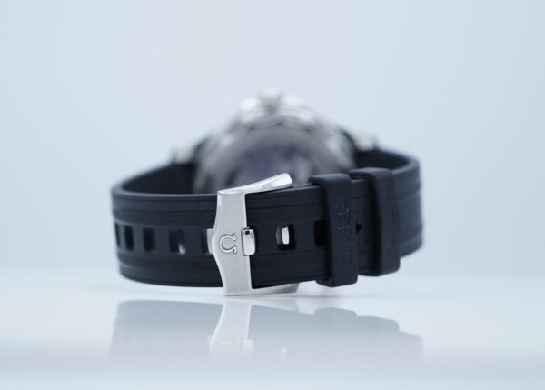 Omega SEAMASTER DIVER 300M WHITE WAVE DIAL RUBBER STRAP 2022 FULL SET - Image 7