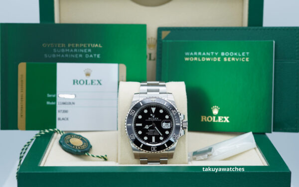 Rolex 116610LN SUBMARINER CERAMIC DATE 40MM 2020 WARRANTY FULL SET - Image 2