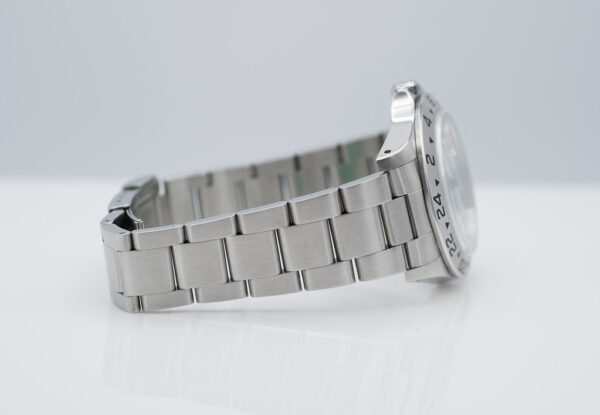 Rolex 16570 EXPLORER II 40MM POLAR CREAM TRITIUM DIAL LUG HOLES BOXES PAPERS - Image 6