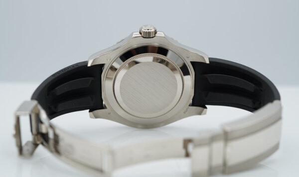 Rolex 226659 YACHTMASTER 18K WHITE GOLD OYSTERFLEX 42MM 2022 WARRANTY FULL SET - Image 8