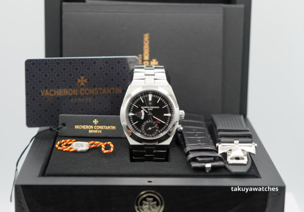 Vacheron CONSTANTIN OVERSEAS DUAL TIME 7900V BLACK DIAL 2021 FULL SET - Image 2