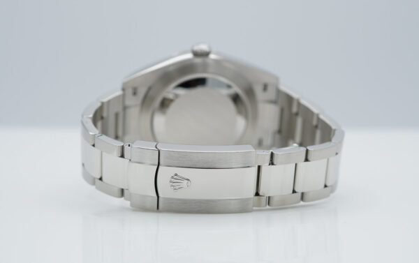 Rolex 126334 DATEJUST 41 FLUTED BEZEL BLUE STICK DIAL OYSTER 2022 COMPLETE SET - Image 7