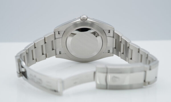 Rolex 126334 DATEJUST 41 FLUTED BEZEL BLUE STICK DIAL OYSTER 2022 COMPLETE SET - Image 8