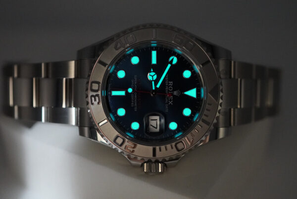Rolex 126622 YACHTMASTER PLATINUM BEZEL BLUE DIAL 40MM 2022 FULL SET - Image 11