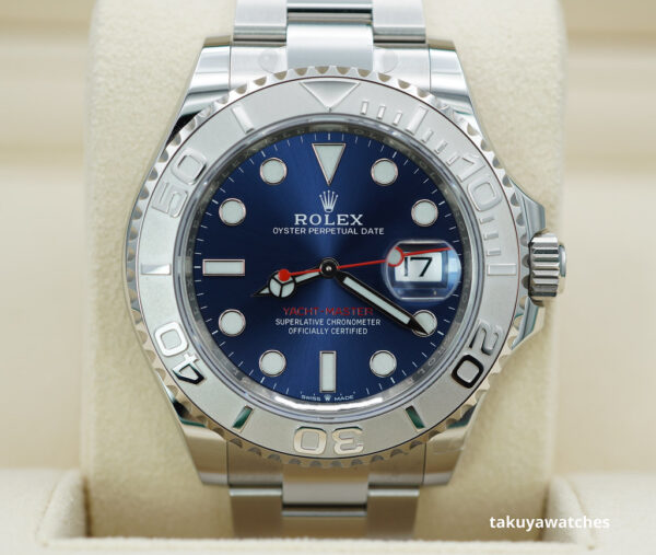 Rolex 126622 YACHTMASTER PLATINUM BEZEL BLUE DIAL 40MM 2022 FULL SET
