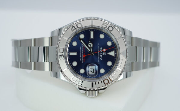 Rolex 126622 YACHTMASTER PLATINUM BEZEL BLUE DIAL 40MM 2022 FULL SET - Image 9