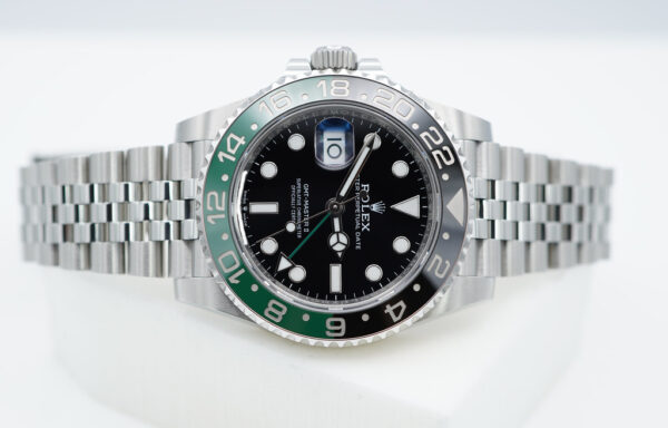 Rolex 126720VTNR GMT MASTER 2 LEFTY BLACK GREEN SPRITE JUBILEE 2023 FULL SET - Image 9