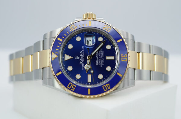 Rolex 126613LB SUBMARINER BLUESY 18K YELLOW GOLD STEEL BLUE DIAL 41MM FULL SET - Image 10