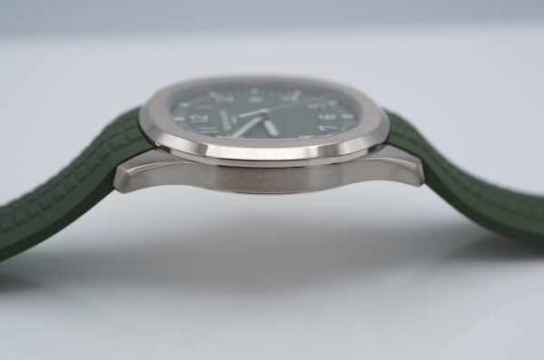 NEW Patek PHILIPPE 5168G AQUANAUT 18K WHITE GOLD GREEN DIAL COMPLETE SET - Image 4