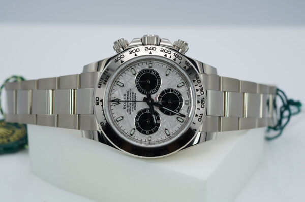 NEW Rolex 116509 COSMOGRAPH DAYTONA METEORITE DIAL WHITE GOLD 2022 FULL SET - Image 10