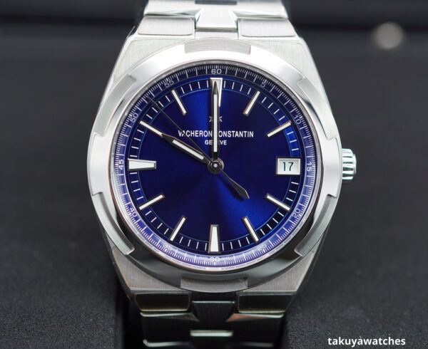 Vacheron CONSTANTIN OVERSEAS 4500V STAINLESS STEEL BLUE DIAL 2021 WARRANTY