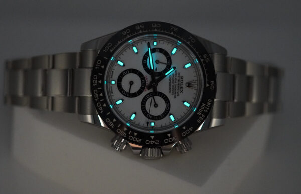 Rolex 116500LN COSMOGRAPH DAYTONA WHITE PANDA DIAL CERAMIC BEZEL 2020 FULL SET - Image 10