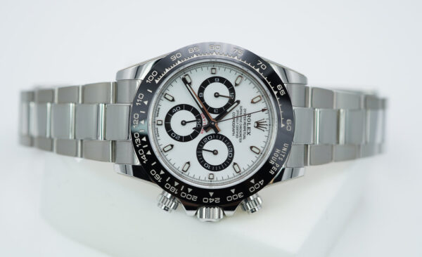 Rolex 116500LN COSMOGRAPH DAYTONA WHITE PANDA DIAL CERAMIC BEZEL 2020 FULL SET - Image 8