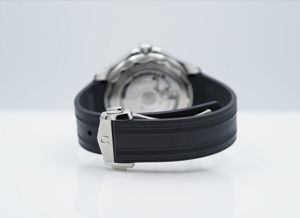 Omega SEAMASTER DIVER 300M WHITE WAVE DIAL BRACELET RUBBER STRAP FULL SET - Image 7