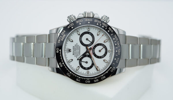 Rolex 116500LN COSMOGRAPH DAYTONA WHITE PANDA DIAL CERAMIC BEZEL 2020 FULL SET - Image 9