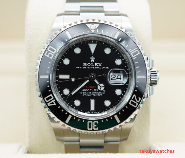 Rolex 126600 SEA-DWELLER 43MM CYCLOPS RED TEXT 2019 COMPLETE SET