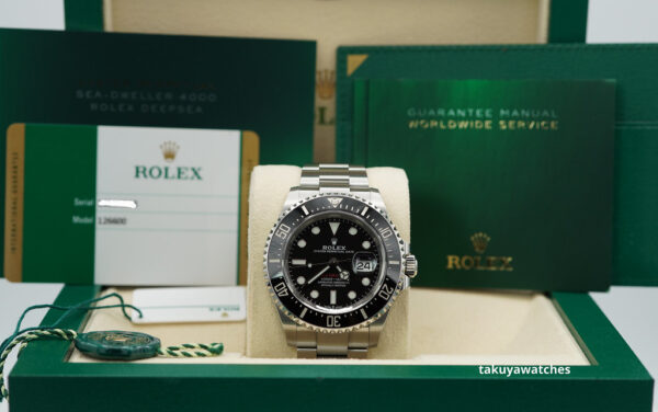 Rolex 126600 SEA-DWELLER 43MM CYCLOPS RED TEXT 2019 COMPLETE SET - Image 2
