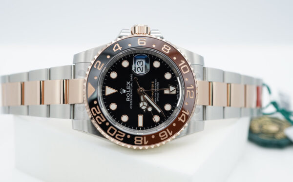 NEW Rolex 126711CHNR GMT MASTER 2 ROSE GOLD STEEL ROOTBEER 2022 COMPLETE SET - Image 10