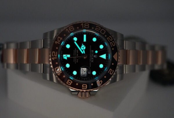 NEW Rolex 126711CHNR GMT MASTER 2 ROSE GOLD STEEL ROOTBEER 2022 COMPLETE SET - Image 11