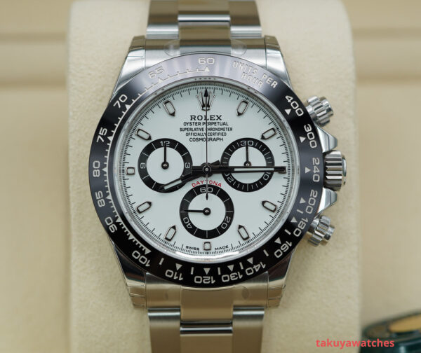 NEW Rolex 116500LN DAYTONA WHITE PANDA DIAL CERAMIC BEZEL STICKERS COMPLETE SET