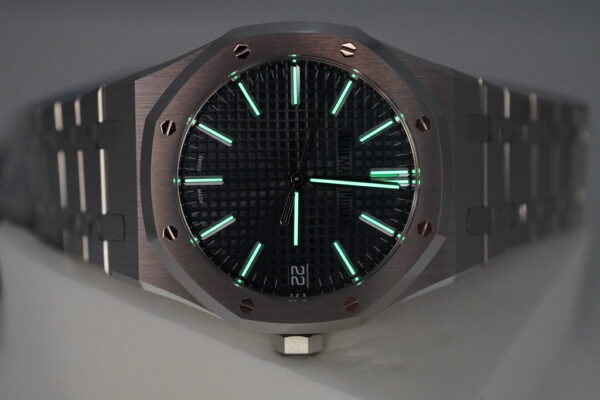 BRAND NEW Audemars PIGUET ROYAL OAK 15510ST STAINLESS STEEL BLUE DIAL 2024 FULL SET - Image 11