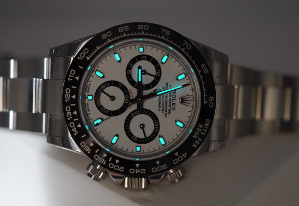 NEW Rolex 116500LN DAYTONA WHITE PANDA DIAL CERAMIC BEZEL STICKERS COMPLETE SET - Image 11