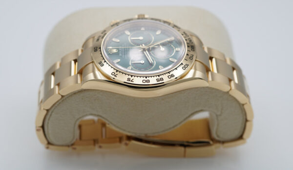 Rolex 116508 DAYTONA 18K YELLOW GOLD GREEN DIAL JOHN MAYER 2022 COMPLETE SET - Image 4