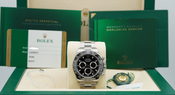 NEW Rolex 116500LN COSMOGRAPH DAYTONA CERAMIC BLACK DIAL STICKERS COMPLETE SET - Image 2