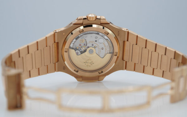 Patek PHILIPPE NAUTILUS 5711/1R 18K ROSE GOLD BROWN DIAL 2018 FULL SET - Image 8