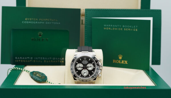 BRAND NEW Rolex 126519LN DAYTONA WHITE GOLD BLACK DIAL NEW MODEL 2023 FULL SET - Image 2