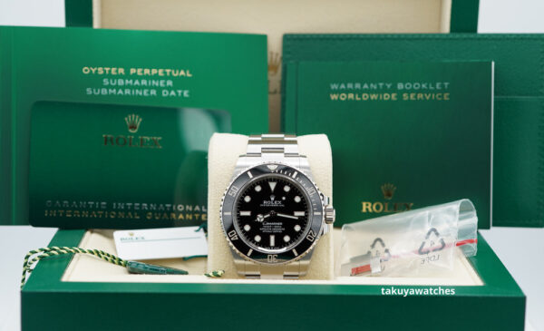 Rolex 124060 SUBMARINER NO DATE 41MM 2022 WARRANTY COMPLETE SET - Image 2