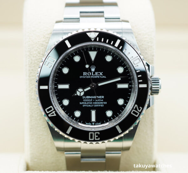 Rolex 124060 SUBMARINER NO DATE 41MM 2022 WARRANTY COMPLETE SET