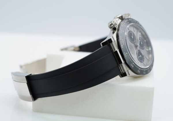 Rolex 116519LN DAYTONA 18K WHITE GOLD OYSTERFLEX STEEL DIAL 2022 COMPLETE SET - Image 6