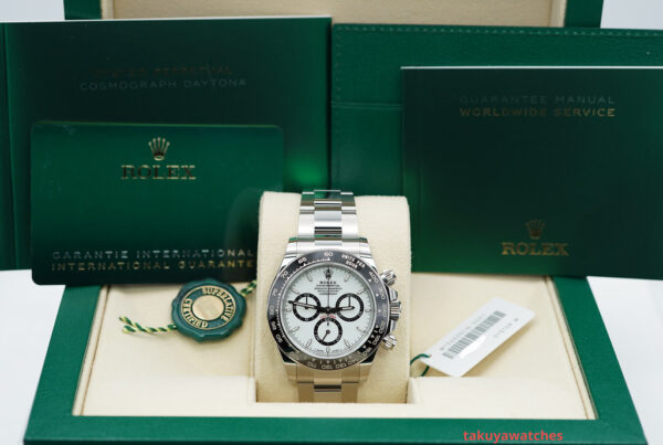 BRAND NEW Rolex 126500LN COSMOGRAPH DAYTONA WHITE DIAL NEW MODEL 2023 FULL SET - Image 2