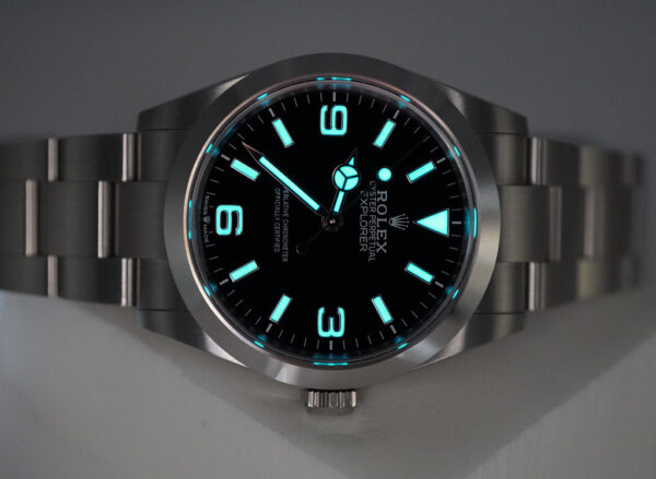 Rolex 224270 EXPLORER FULL LUME DIAL 40MM 2023 MODEL WARRANTY COMPLETE SET - Image 11