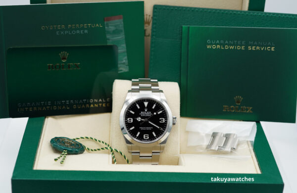 Rolex 224270 EXPLORER FULL LUME DIAL 40MM 2023 MODEL WARRANTY COMPLETE SET - Image 2