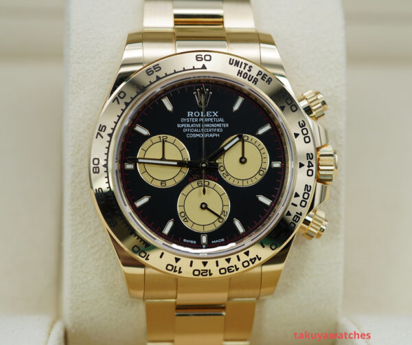 Rolex 126508 DAYTONA 18K YELLOW GOLD PAUL NEWMAN DIAL NEW MODEL 2023 FULL SET