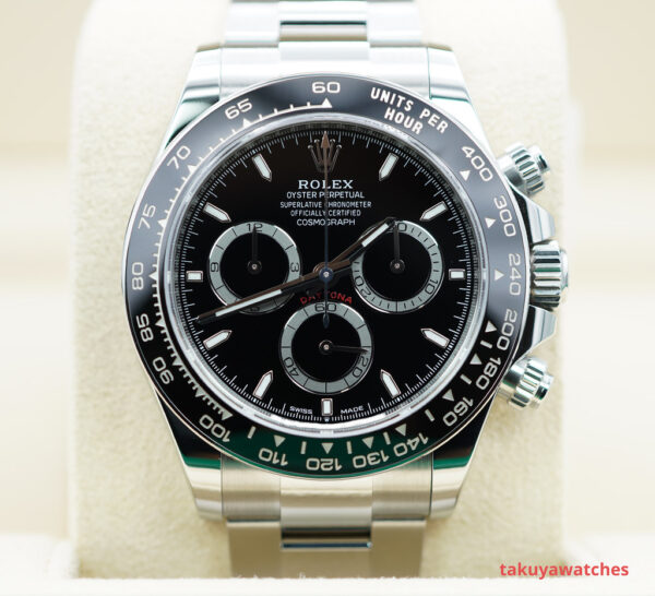 Rolex 126500LN COSMOGRAPH DAYTONA BLACK DIAL NEW MODEL 2023 WARRANTY FULL SET