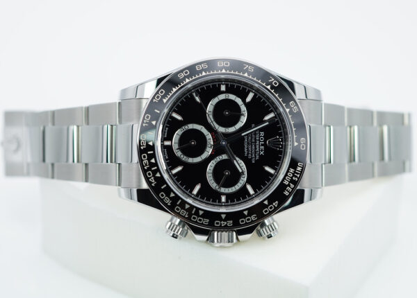 Rolex 126500LN COSMOGRAPH DAYTONA BLACK DIAL NEW MODEL 2023 WARRANTY FULL SET - Image 9