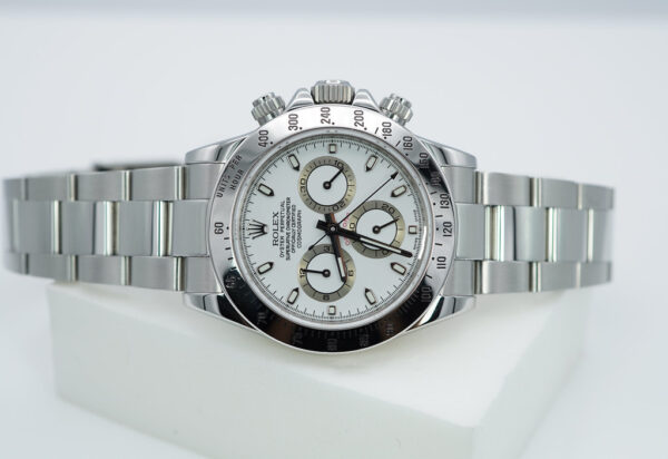 Rolex 116520 DAYTONA STAINLESS STEEL WHITE DIAL RSC SERVICED COMPLETE SET - Image 10