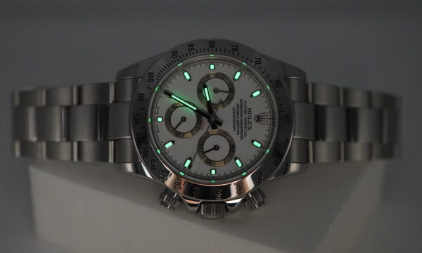 Rolex 116520 DAYTONA STAINLESS STEEL WHITE DIAL RSC SERVICED COMPLETE SET - Image 11