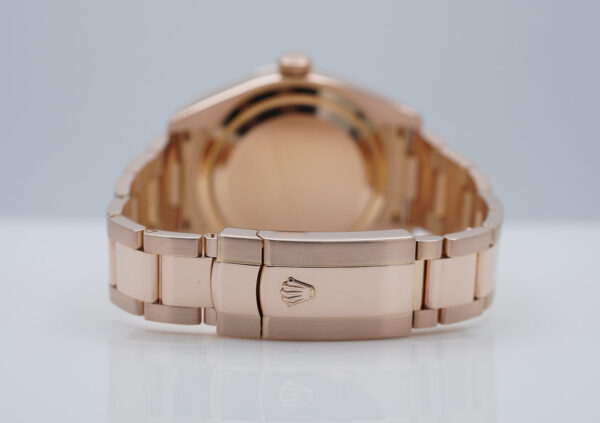 Rolex 326935 SKY-DWELLER 18K ROSE GOLD SUNDUST ROMAN DIAL 2015 BOX PAPERS - Image 7