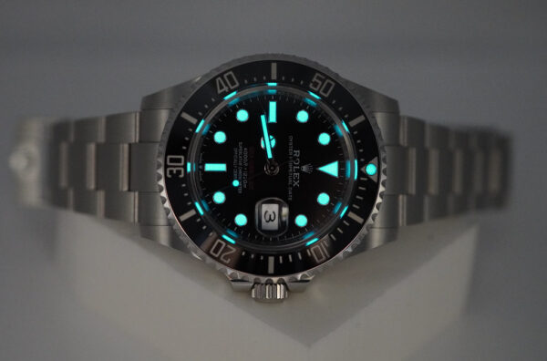 Rolex 126600 SEA-DWELLER 43MM CYCLOPS RED TEXT 2021 WARRANTY FULL SET - Image 11