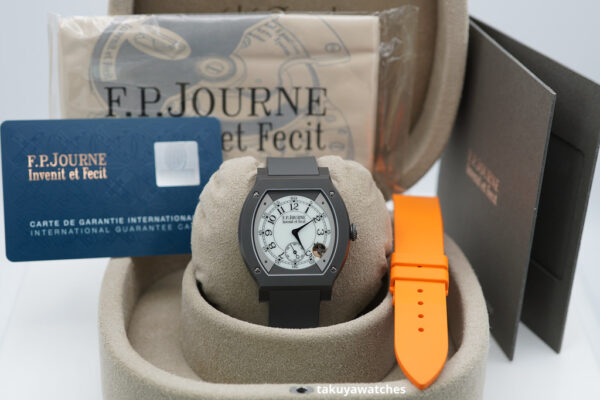 MINT F.P. Journe ELEGANTE 48 TITALYT 2021 EXTRA STRAP COMPLETE SET - Image 2