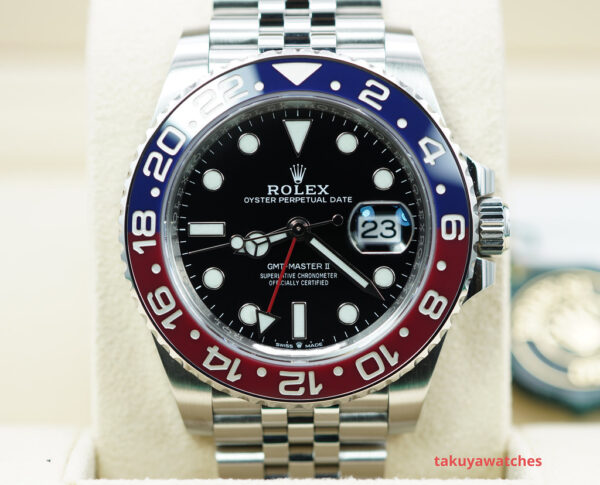Rolex 126710BLRO PEPSI GMT MASTER II RED BLUE BEZEL JUBILEE 2023 FULL SET
