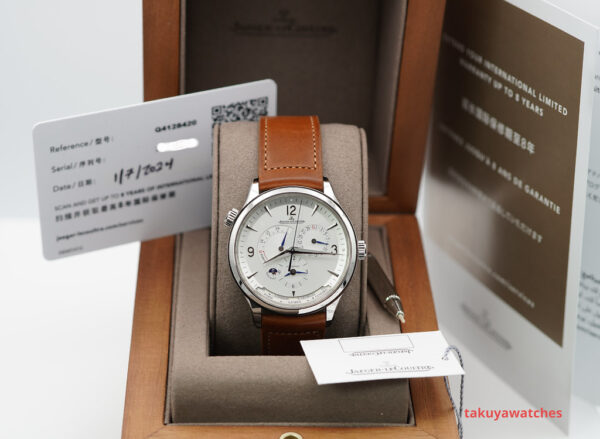 Jaeger-LeCoultre MASTER CONTROL GEOGRAPHIC 4128420 WARRANTY 2024 FULL SET - Image 2