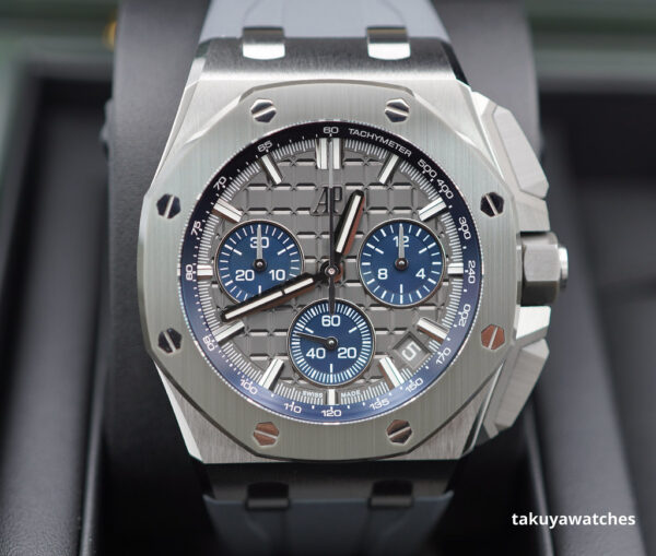 Audemars PIGUET ROYAL OAK OFFSHORE 26420IO TITANIUM GREY CERAMIC 43MM 2022 FULL SET