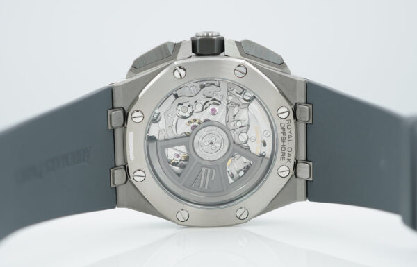 Audemars PIGUET ROYAL OAK OFFSHORE 26420IO TITANIUM GREY CERAMIC 43MM 2022 FULL SET - Image 8