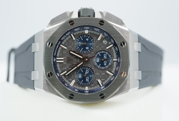 Audemars PIGUET ROYAL OAK OFFSHORE 26420IO TITANIUM GREY CERAMIC 43MM 2022 FULL SET - Image 10